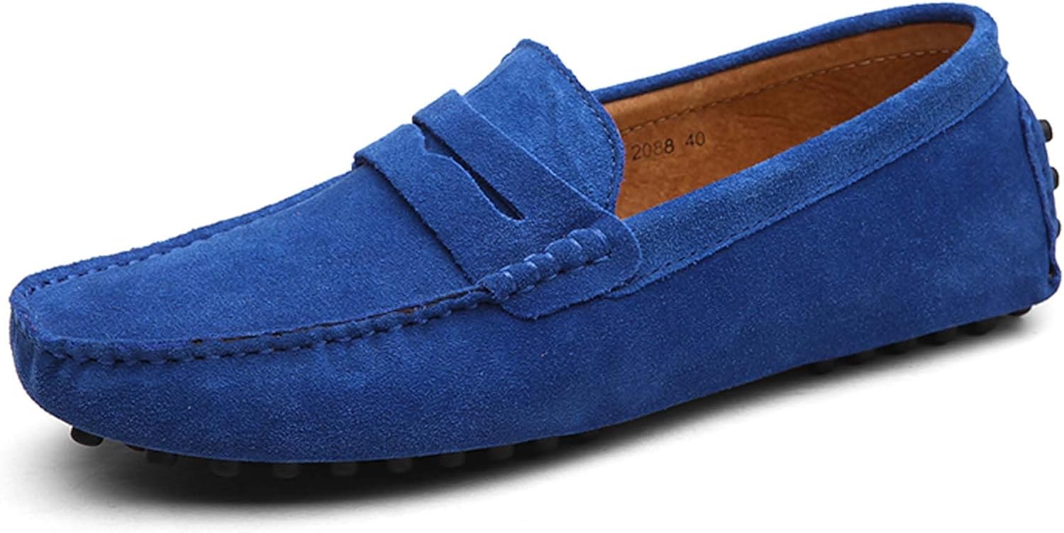 Мужские лоферы Penny из модной замши для бизнеса, офиса, формальной одежды, свадеб, банкетов, униформы, слипоны из кожи, нескользящие обувь для ходьбы, вождения и прогулок на лодке, больших размеров Generic, синий
Мужские лоферы Penny из модной замши для бизнеса, офиса, формальной одежды, свадеб, банкетов, униформы, слипоны из кожи, нескользящие обувь для ходьбы, вождения и прогулок на лодке, больших размеров Generic, синий
