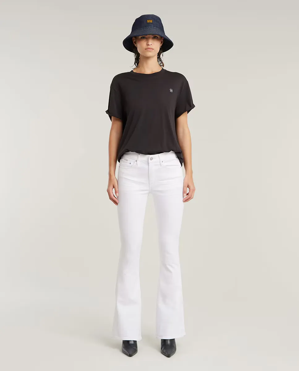 Женские облегающие джинсы со слегка расклешенным низом G-Star, белый
Женские облегающие джинсы со слегка расклешенным низом G-Star, белый