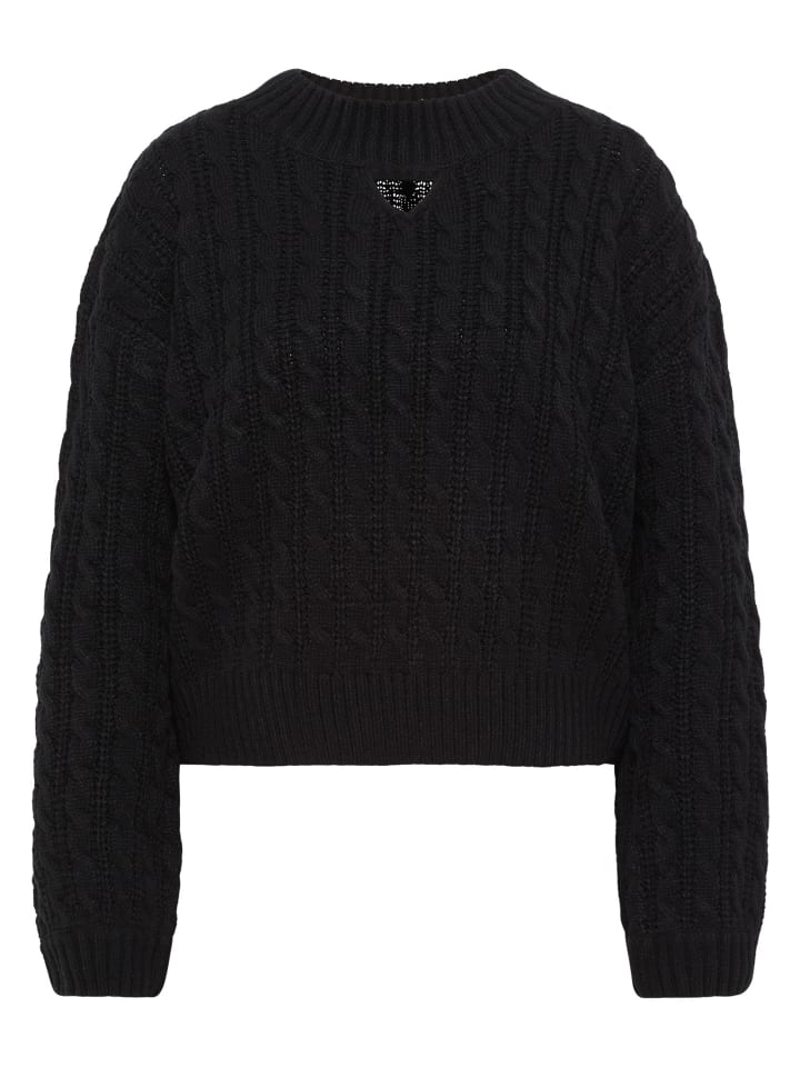 Женский вязаный свитер черного цвета faina
Женский вязаный свитер черного цвета faina