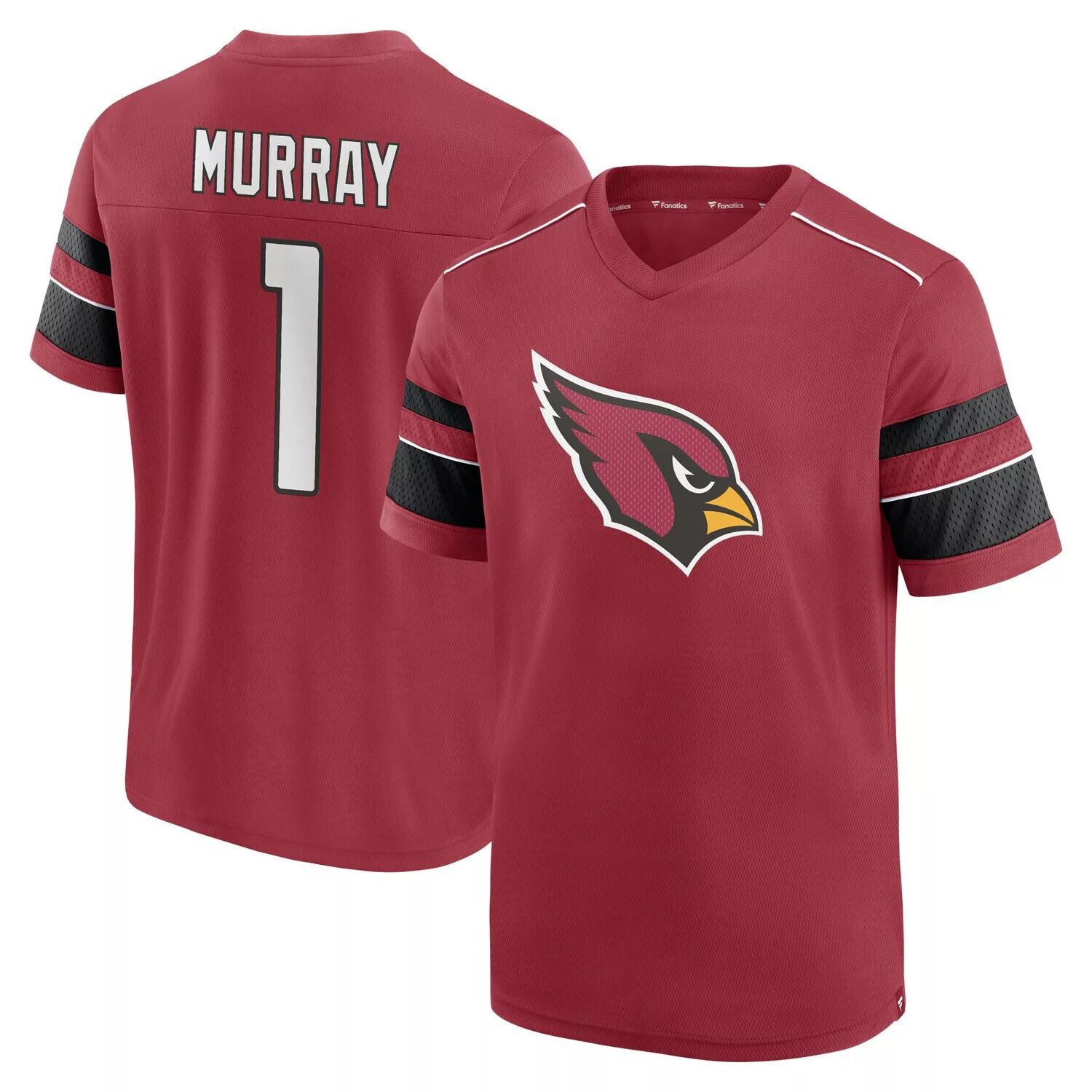 Мужская фирменная футболка с v-образным вырезом имени и номера Kyler Murray Cardinal Arizona Cardinals Fanatics
Мужская фирменная футболка с v-образным вырезом имени и номера Kyler Murray Cardinal Arizona Cardinals Fanatics