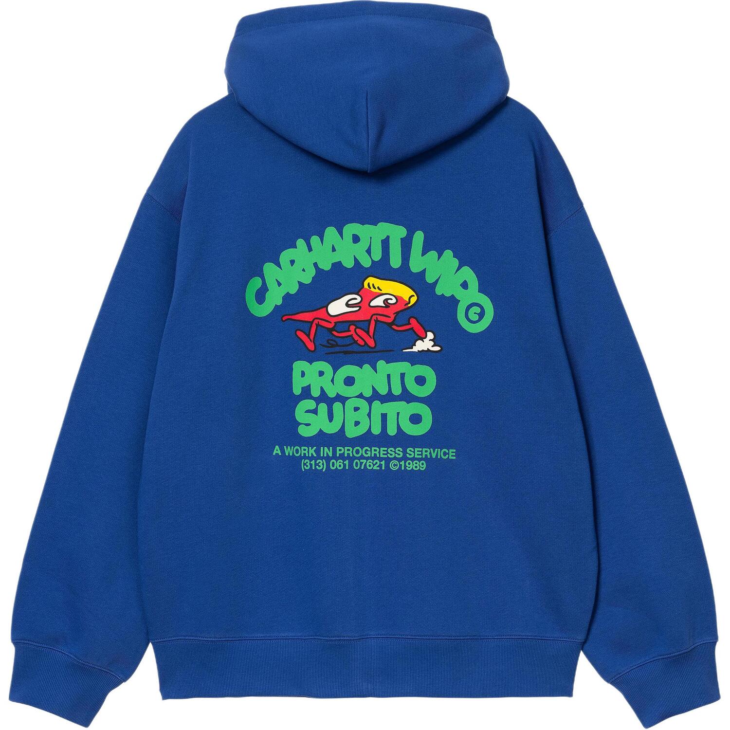 Carhartt WIP Приталенная худи на молнии, Blue
Carhartt WIP Приталенная худи на молнии, Blue