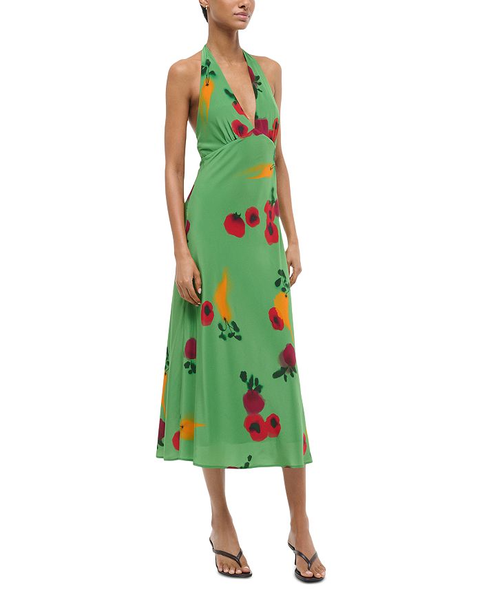 Платье из шелка Lucca STAUD, зеленый
Платье из шелка Lucca STAUD, зеленый