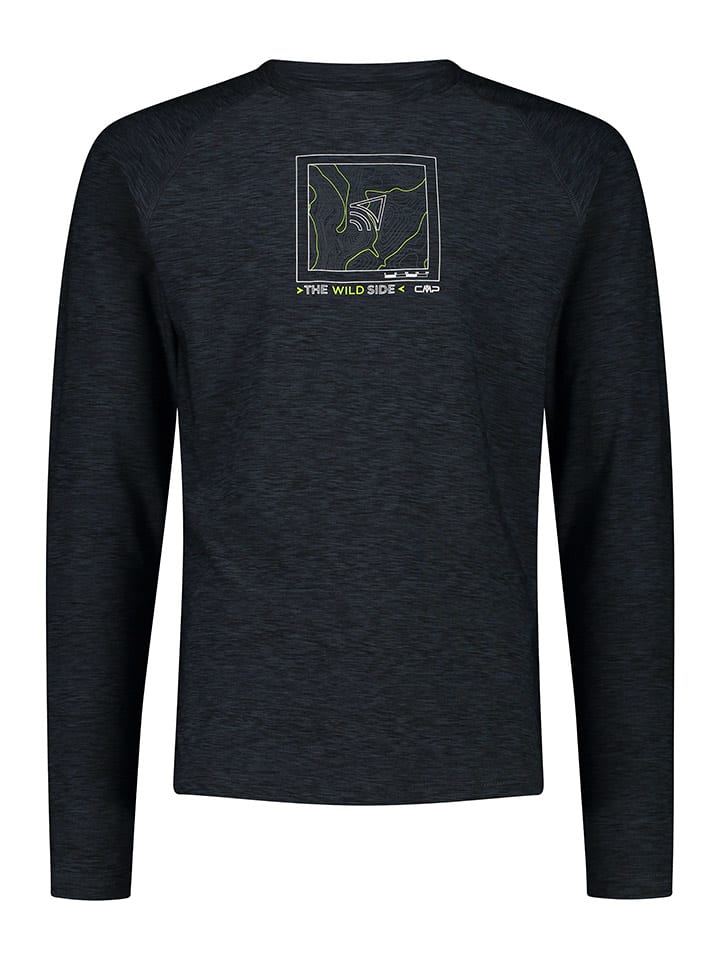 Функциональная рубашка с длинными рукавами черного цвета CMP
Функциональная рубашка с длинными рукавами черного цвета CMP