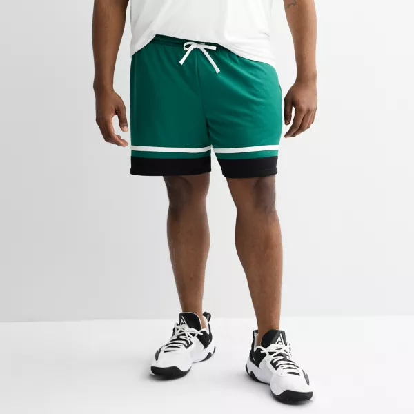 Баскетбольные шорты в стиле ретро для больших и высоких Tek Gear, цвет scotch pine
Баскетбольные шорты в стиле ретро для больших и высоких Tek Gear, цвет scotch pine