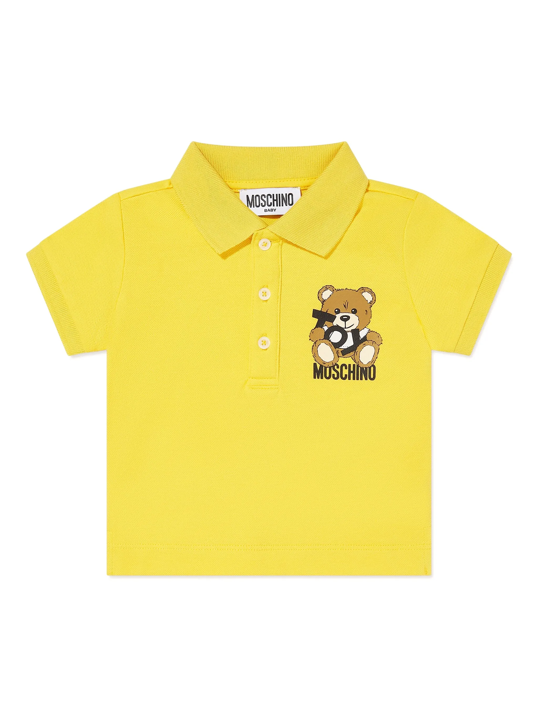 Рубашка поло Teddy Bear Moschino Kids, желтый
Рубашка поло Teddy Bear Moschino Kids, желтый