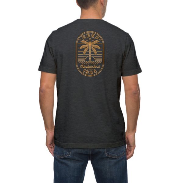 Мужская футболка с принтом "Рай" Reef, серый
Мужская футболка с принтом "Рай" Reef, серый