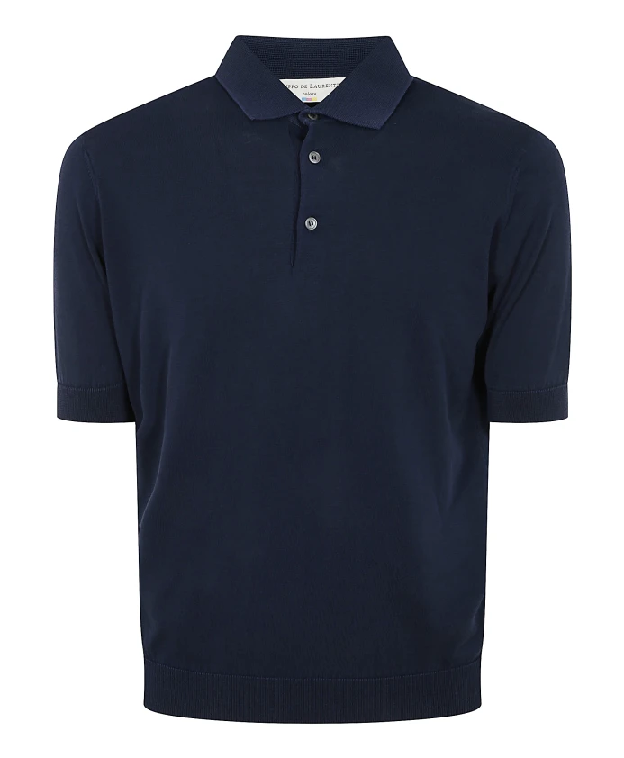 Хлопковая рубашка-поло с воротником Filippo De Laurentiis, синий
Хлопковая рубашка-поло с воротником Filippo De Laurentiis, синий