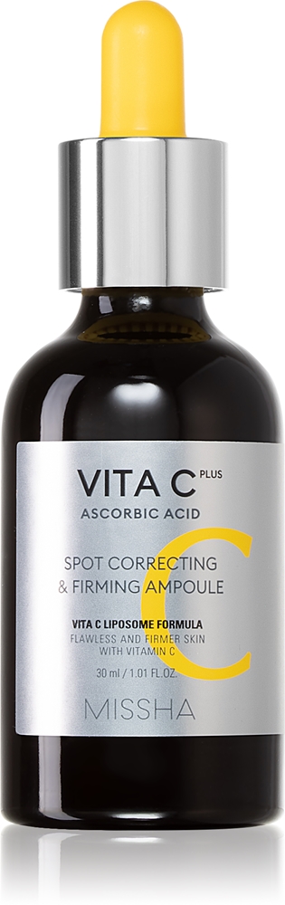 Витамин С плюс антиоксидантная укрепляющая сыворотка для лица для коррекции пигментных пятен Missha, 30 мл
Витамин С плюс антиоксидантная укрепляющая сыворотка для лица для коррекции пигментных пятен Missha, 30 мл