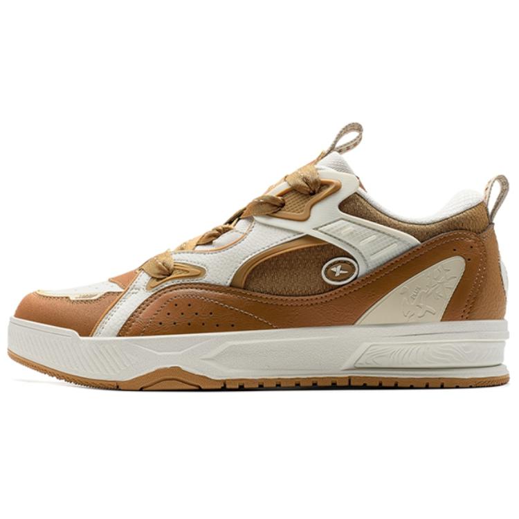 XTEP Кроссовки Coverage Slip-Resistant Balance с низким верхом для скейтборда, мужские, бежево-коричневые
XTEP Кроссовки Coverage Slip-Resistant Balance с низким верхом для скейтборда, мужские, бежево-коричневые