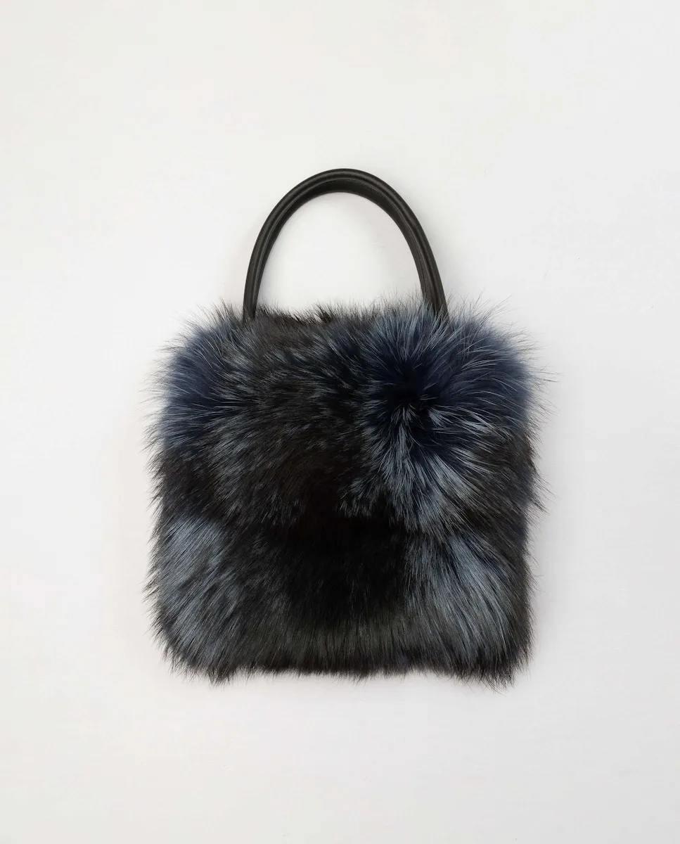 Сумка из меха финского сурка, многоразовая De la Roca, синий
Сумка из меха финского сурка, многоразовая De la Roca, синий