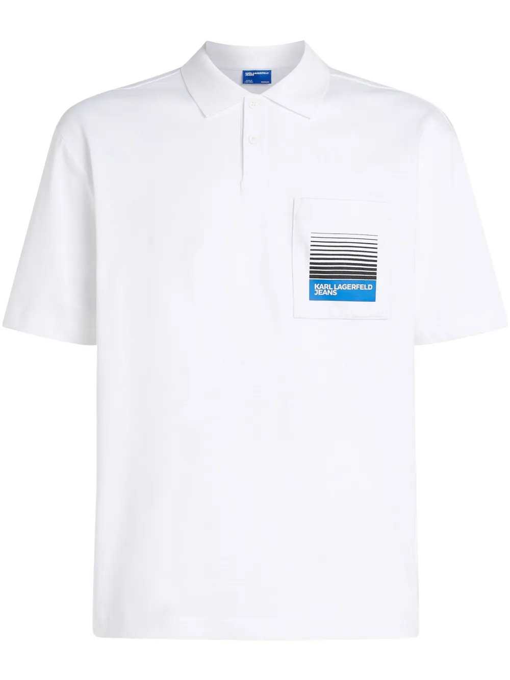 Рубашка поло с логотипом Karl Lagerfeld Jeans, белый
Рубашка поло с логотипом Karl Lagerfeld Jeans, белый