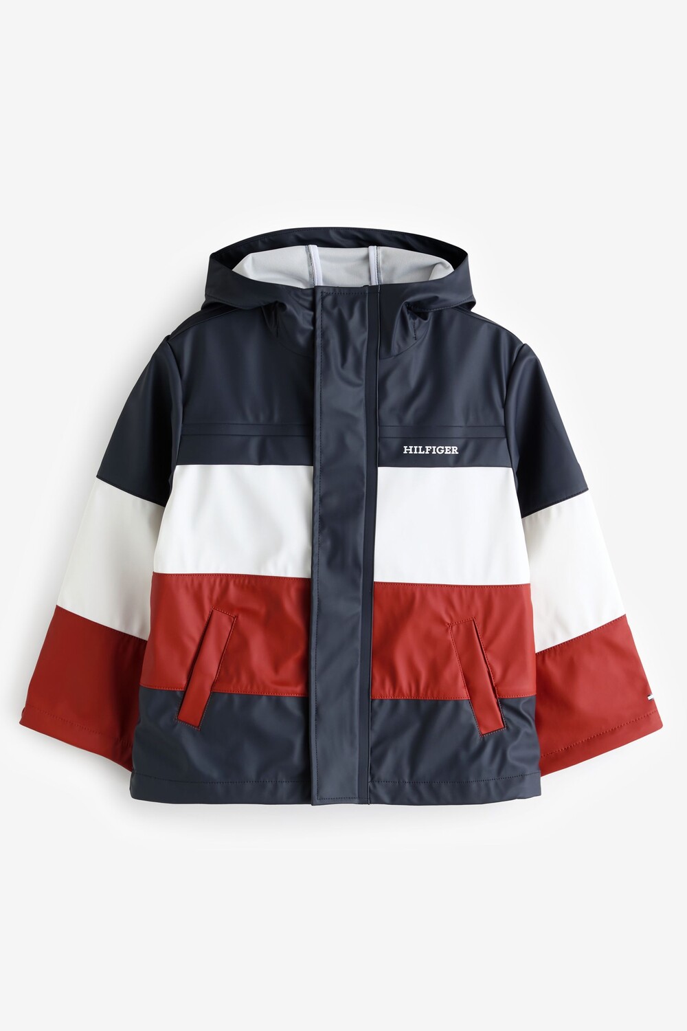 Длинная ветровка красного цвета с колор-блоками Tommy Hilfiger, красный
Длинная ветровка красного цвета с колор-блоками Tommy Hilfiger, красный