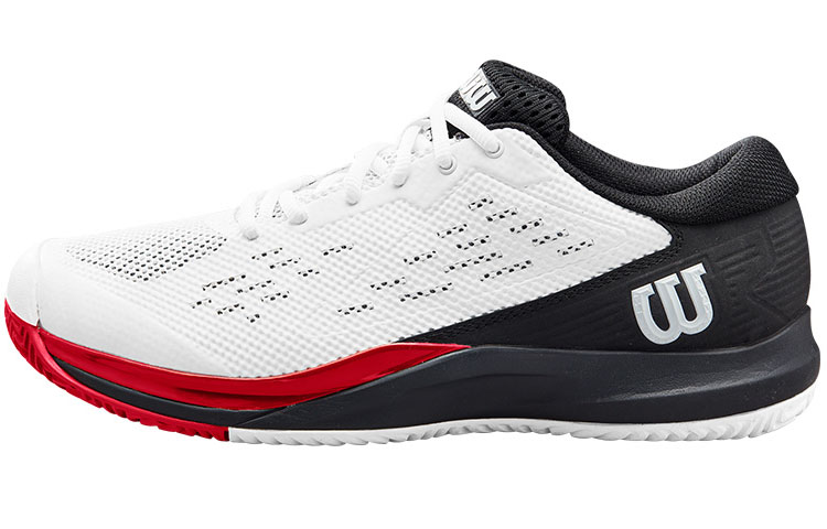 Кроссовки теннисные мужские low-top Rush Pro Ace с технологией cushioning, антискользящие и износостойкие, белый черный Wilson, белый/черный/розово-красный
Кроссовки теннисные мужские low-top Rush Pro Ace с технологией cushioning, антискользящие и износостойкие, белый черный Wilson, белый/черный/розово-красный