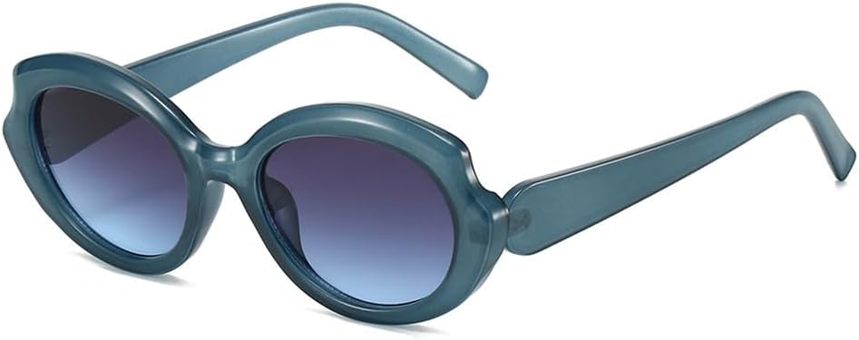 Солнцезащитные очки с защитой от УФ-излучения UV400 - овальная форма с градиентным переходом цвета, подходят для женщин и мужчин, для бега и занятий спортом на открытом воздухе UYPTK, Blue
Солнцезащитные очки с защитой от УФ-излучения UV400 - овальная форма с градиентным переходом цвета, подходят для женщин и мужчин, для бега и занятий спортом на открытом воздухе UYPTK, Blue