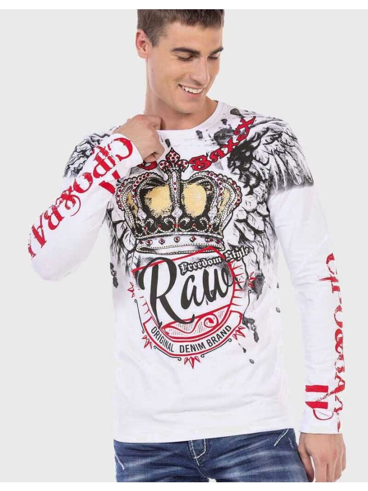 Функциональный лонгслив Cipo & Baxx, белый
Функциональный лонгслив Cipo & Baxx, белый