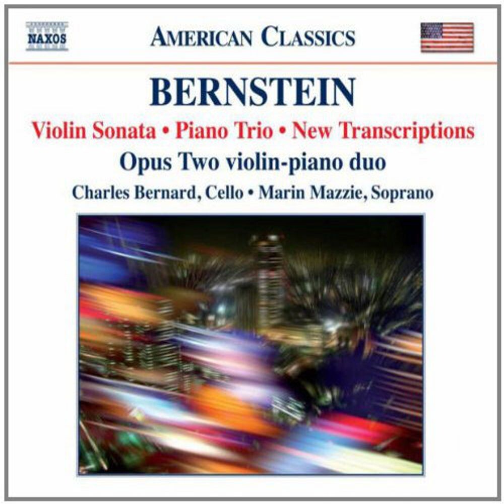 Диск CD Violin Sonata Piano Trio New - L. Bernstein
Диск CD Violin Sonata Piano Trio New - L. Bernstein