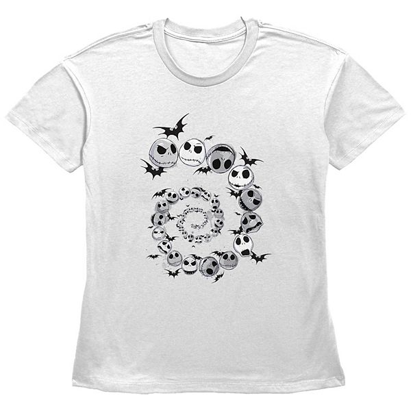 Футболка женская с принтом The Nightmare Before Christmas Jack Skellington и летучими мышами Disney
Футболка женская с принтом The Nightmare Before Christmas Jack Skellington и летучими мышами Disney