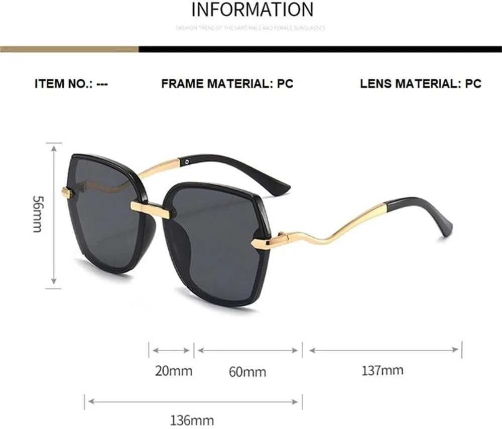 Солнцезащитные очки с закрученными дужками и крупной оправой для женщин, винтажный ретро-стиль, солнцезащитные очки с градиентными линзами UV400 LANGSER, C8 Tea
Солнцезащитные очки с закрученными дужками и крупной оправой для женщин, винтажный ретро-стиль, солнцезащитные очки с градиентными линзами UV400 LANGSER, C8 Tea