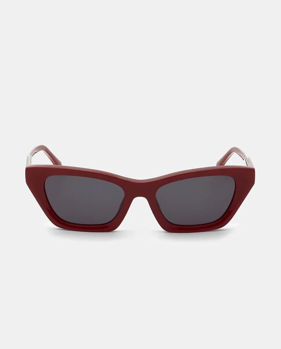 Женские солнцезащитные очки «кошачий глаз» из ацетата Zadig & Voltaire, красный 
Женские солнцезащитные очки «кошачий глаз» из ацетата Zadig & Voltaire, красный