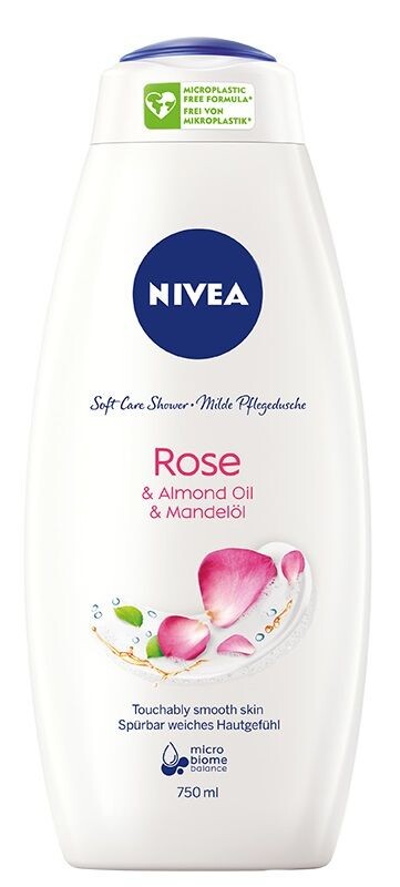 Nivea Rose & Almond Oil гель для душа, 750 ml
Nivea Rose & Almond Oil гель для душа, 750 ml