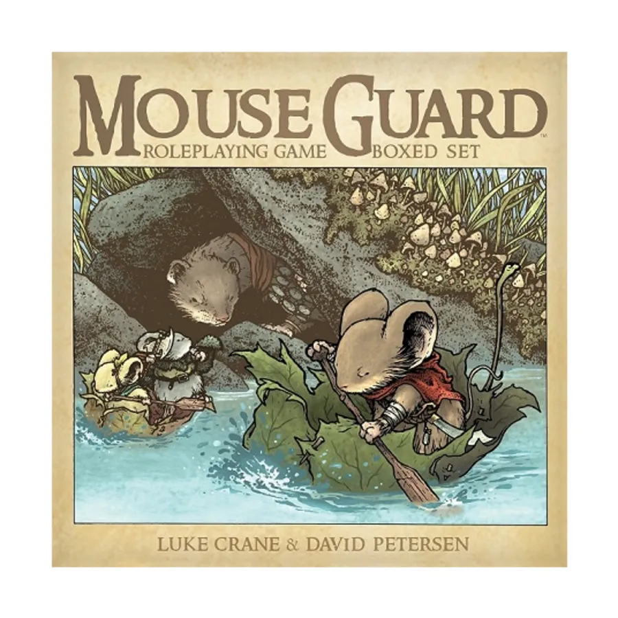 Бокс-сет Mouse Guard - Roleplaying Game Box Set (2nd Edition), Mouse Guard RPG
Бокс-сет Mouse Guard - Roleplaying Game Box Set (2nd Edition), Mouse Guard RPG