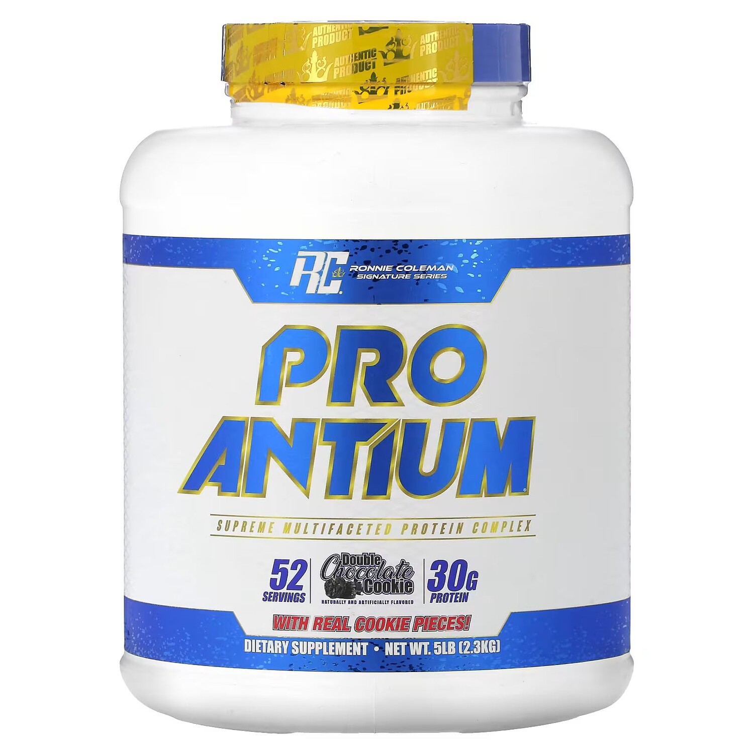 Signature Series, Pro Antium, двойное шоколадное печенье, 5 фунтов (2,3 кг) Ronnie Coleman
Signature Series, Pro Antium, двойное шоколадное печенье, 5 фунтов (2,3 кг) Ronnie Coleman