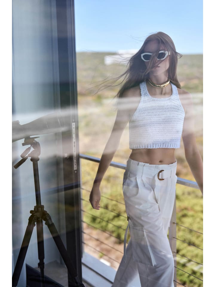 Тканевые брюки KOTON, белый
Тканевые брюки KOTON, белый