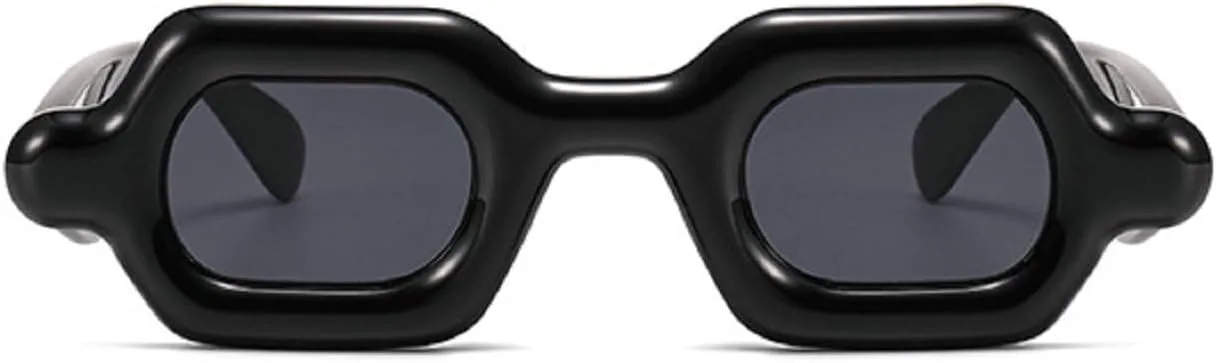 Модные солнцезащитные очки в стиле Y2K, конфетные цвета, маленькие квадратные, женские, с широкими дужками, мужские, панк, градиентные, UV400, 247 Melrose, Black
Модные солнцезащитные очки в стиле Y2K, конфетные цвета, маленькие квадратные, женские, с широкими дужками, мужские, панк, градиентные, UV400, 247 Melrose, Black