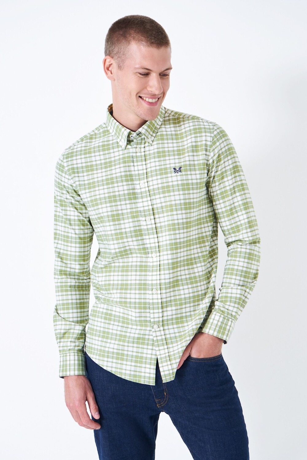 Crew Clothing Клетчатая оксфордская рубашка Джорджи Crew Clothing Company, зеленый
Crew Clothing Клетчатая оксфордская рубашка Джорджи Crew Clothing Company, зеленый