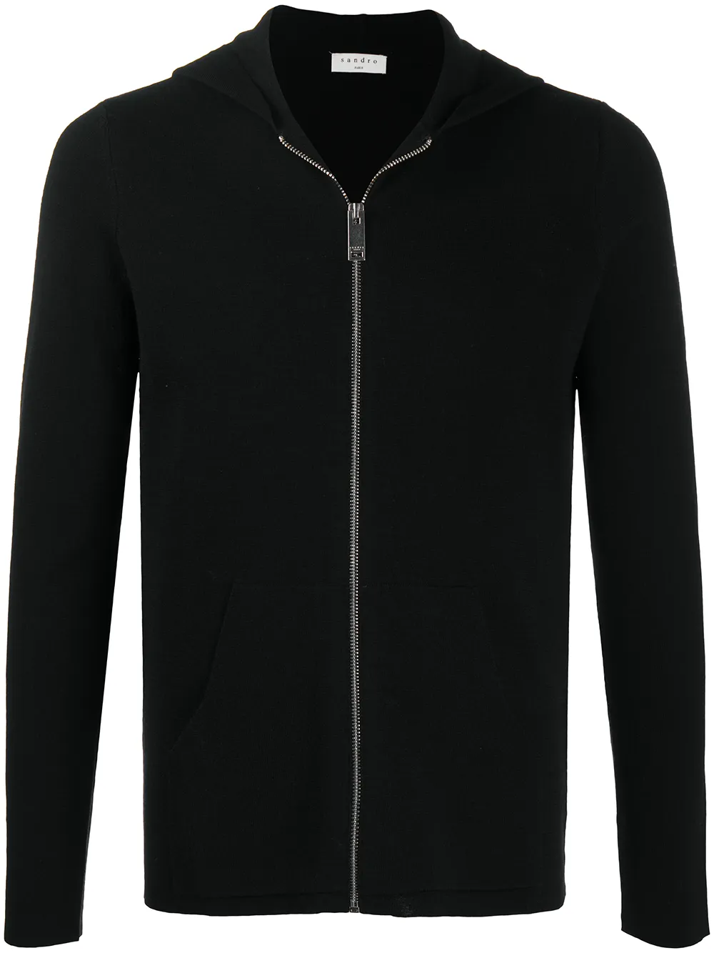 Худи тонкой вязки на молнии SANDRO, черный
Худи тонкой вязки на молнии SANDRO, черный