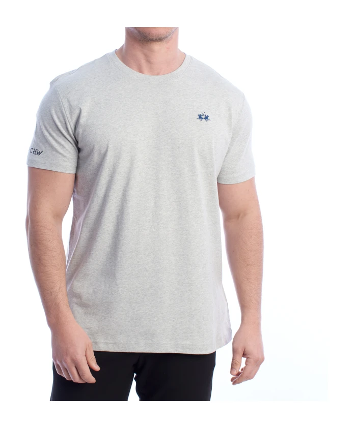 Мужская футболка с коротким рукавом La Martina, серый
Мужская футболка с коротким рукавом La Martina, серый