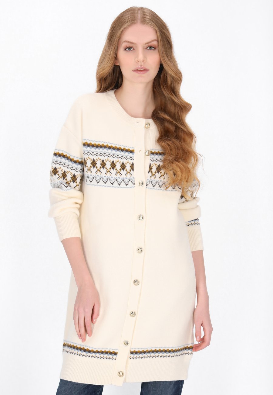 Кардиган DreiMaster DREIMASTER, Offwhite/Off-White
Кардиган DreiMaster DREIMASTER, Offwhite/Off-White