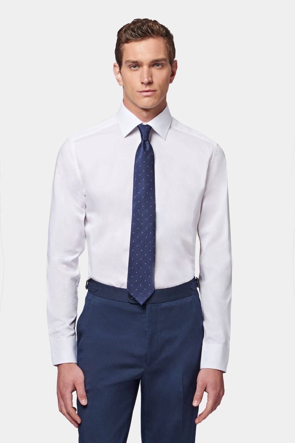 Синяя рубашка из поплина с длинными рукавами Peckham Rye, белый
Синяя рубашка из поплина с длинными рукавами Peckham Rye, белый