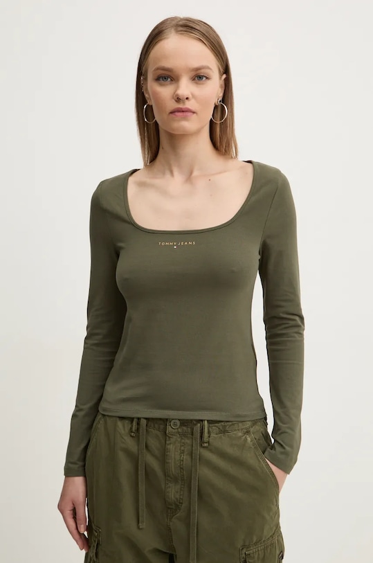 Лонгслив Tommy Jeans, зеленый
Лонгслив Tommy Jeans, зеленый