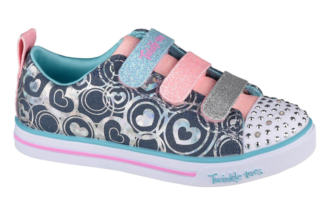 Низкие кроссовки Skechers Skechers Sparkle Lite Heartsland, темно синий
Низкие кроссовки Skechers Skechers Sparkle Lite Heartsland, темно синий