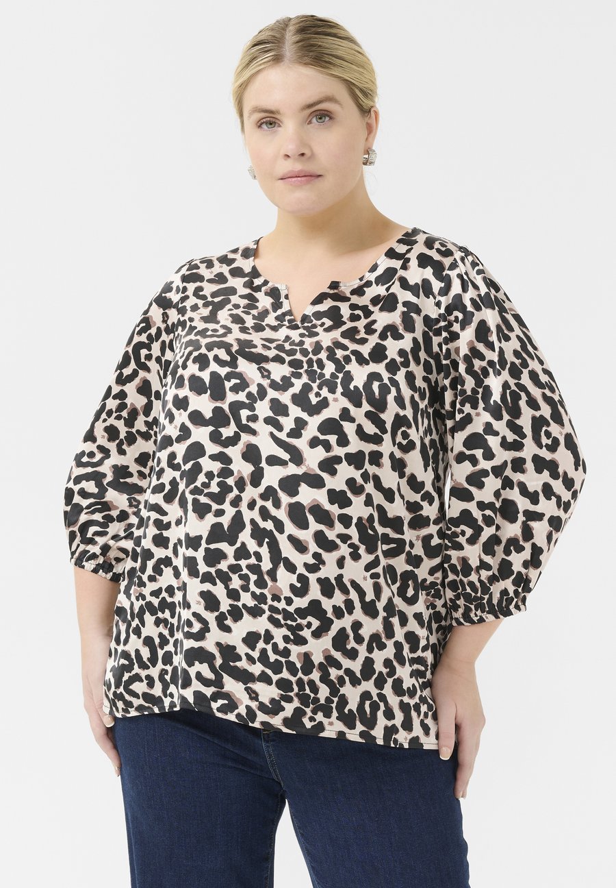 Блуза Kaffe Curve Blouse, Brown Leopard/Brown
Блуза Kaffe Curve Blouse, Brown Leopard/Brown