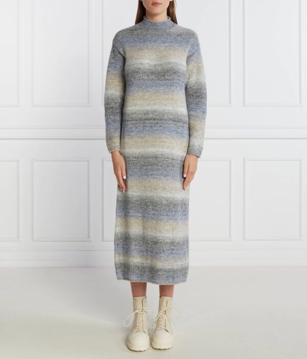 Платье Pepe Jeans London макси с добавлением шерсти, серый
Платье Pepe Jeans London макси с добавлением шерсти, серый