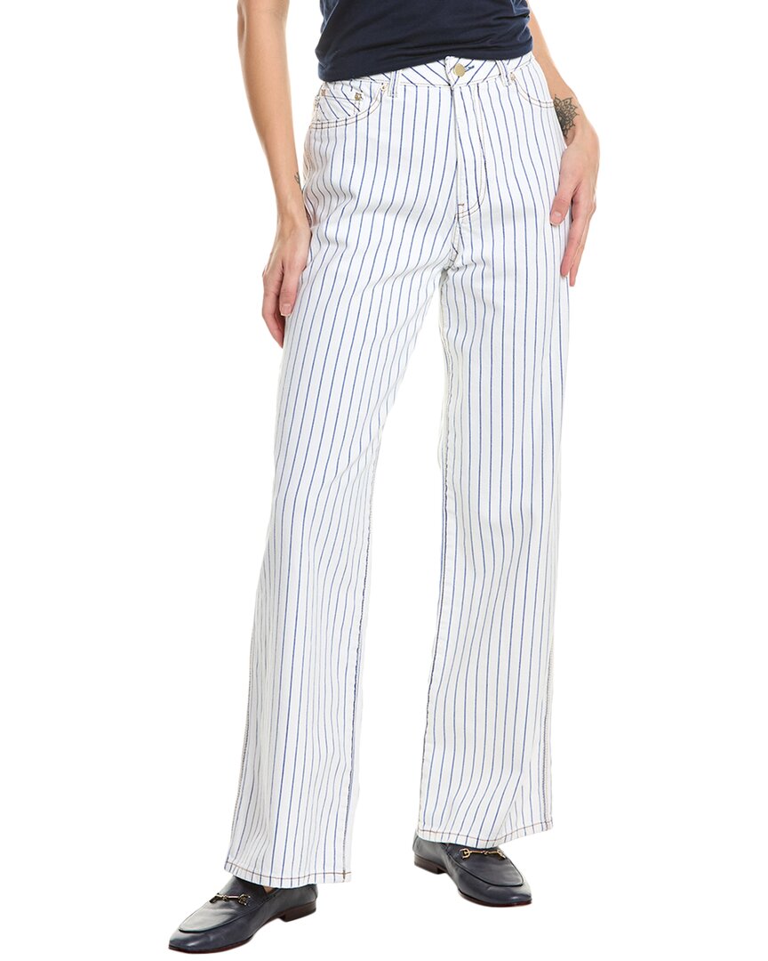 DL1961 Gisele Джинсы с высокой талией и широкими штанинами в морскую полоску, синий
DL1961 Gisele Джинсы с высокой талией и широкими штанинами в морскую полоску, синий