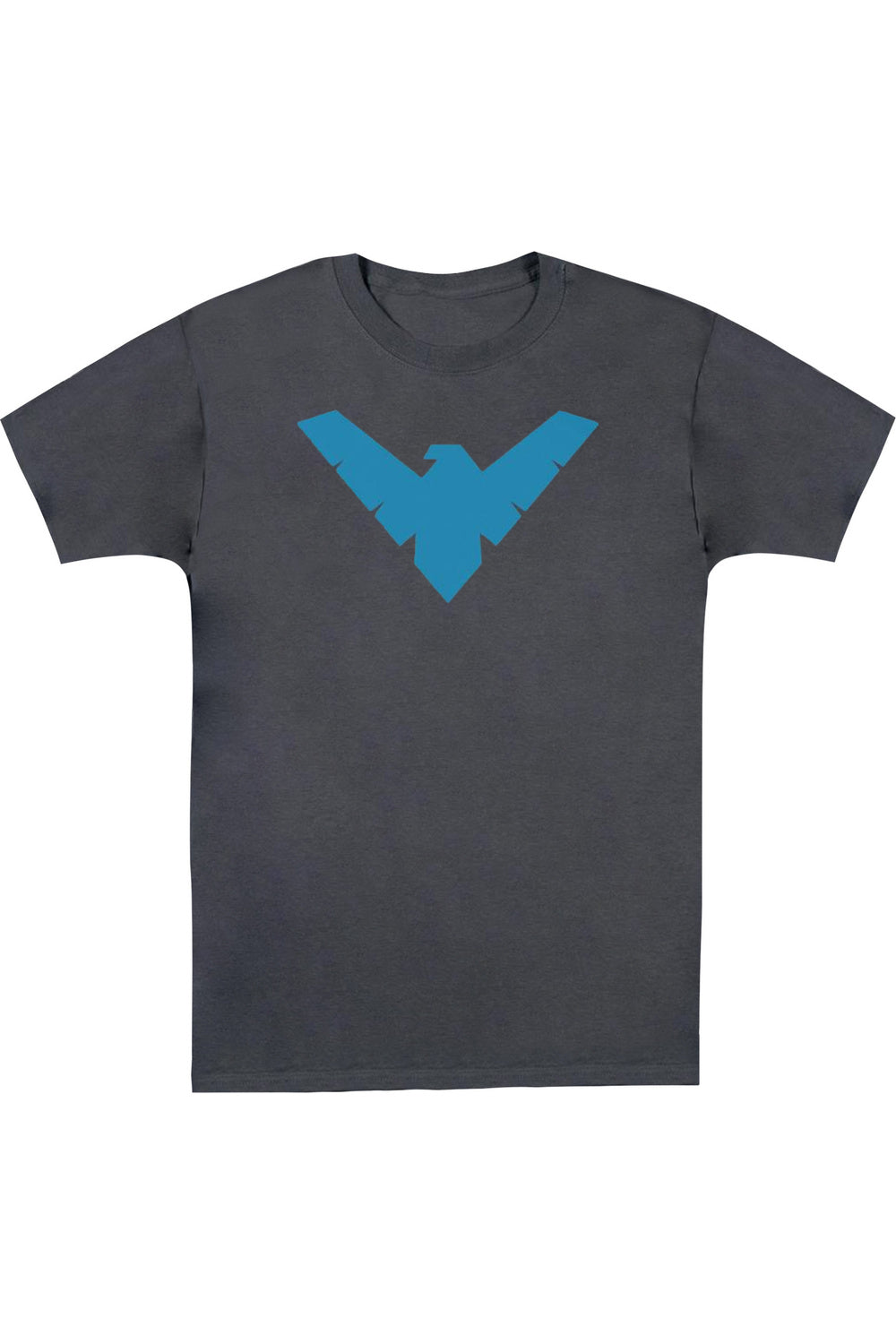 Футболка с коротким рукавом для взрослых с символом Бэтмена Найтвинга Gildan, цвет charcoal
Футболка с коротким рукавом для взрослых с символом Бэтмена Найтвинга Gildan, цвет charcoal