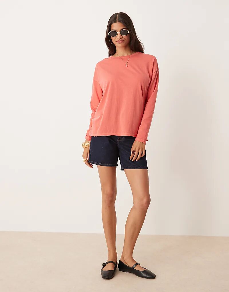 Длинный топ Free People Nina цвета розового сиены
Длинный топ Free People Nina цвета розового сиены