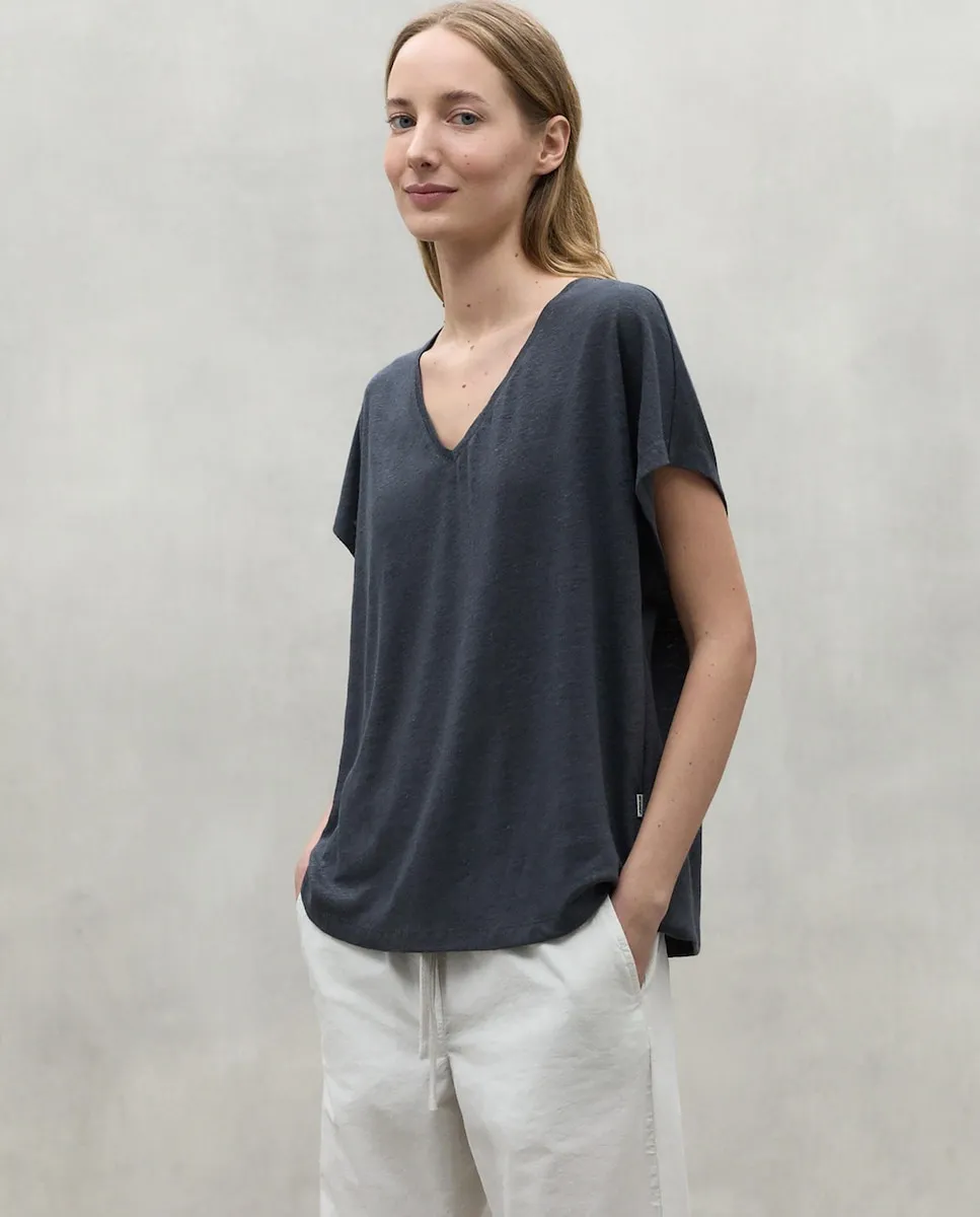 Женская футболка с коротким рукавом и V-образным вырезом Ecoalf, серый
Женская футболка с коротким рукавом и V-образным вырезом Ecoalf, серый