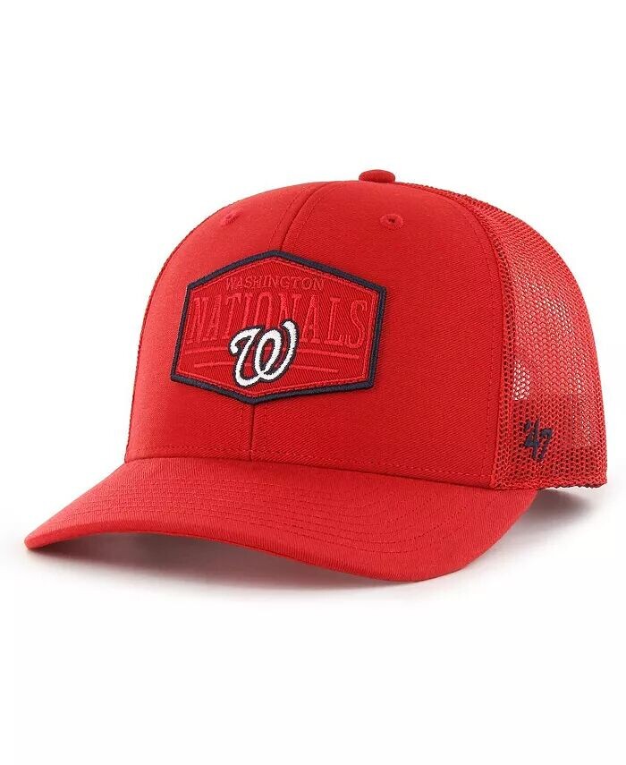 Мужская красная регулируемая кепка Washington Nationals Ridgeline с нашивкой в тон Trucker '47 Brand, красный
Мужская красная регулируемая кепка Washington Nationals Ridgeline с нашивкой в тон Trucker '47 Brand, красный