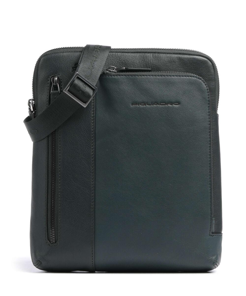 Квадратная сумка через плечо из зерненой кожи Piquadro, зеленый
Квадратная сумка через плечо из зерненой кожи Piquadro, зеленый