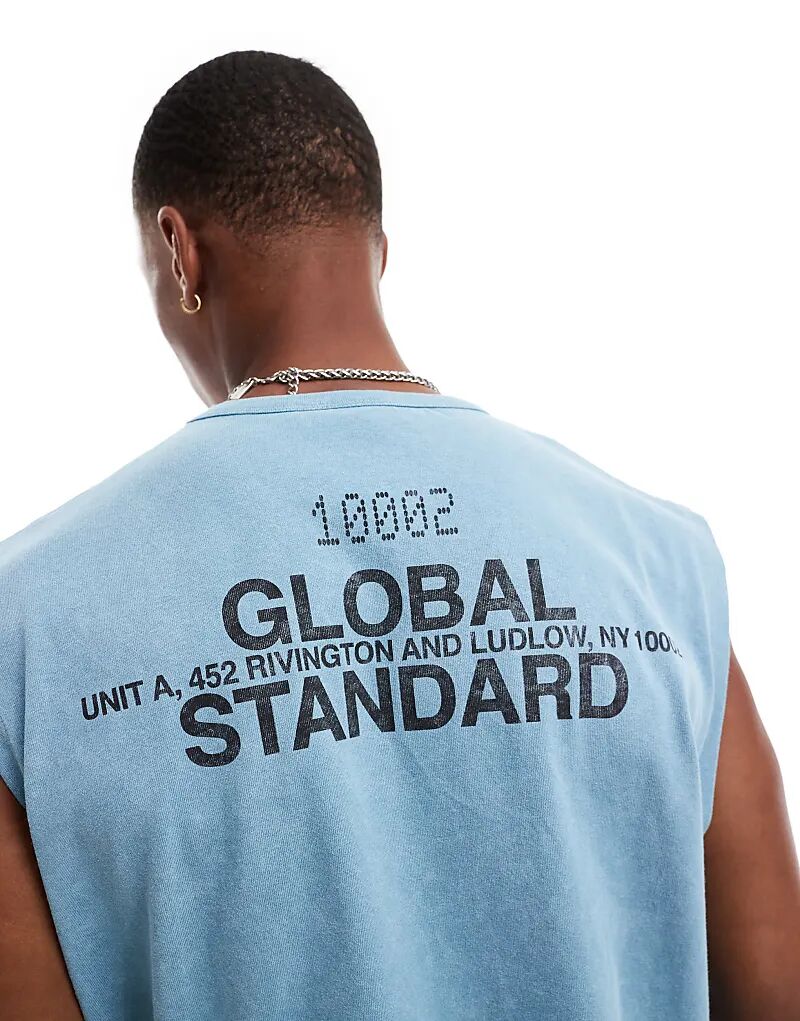 Большой топ из плотной ткани плотностью 220 г/м² синего цвета с напечатанным текстом на спине ASOS DESIGN
Большой топ из плотной ткани плотностью 220 г/м² синего цвета с напечатанным текстом на спине ASOS DESIGN