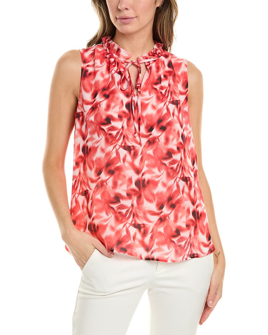 Блузка Anne Klein с оборками на шее, красный
Блузка Anne Klein с оборками на шее, красный