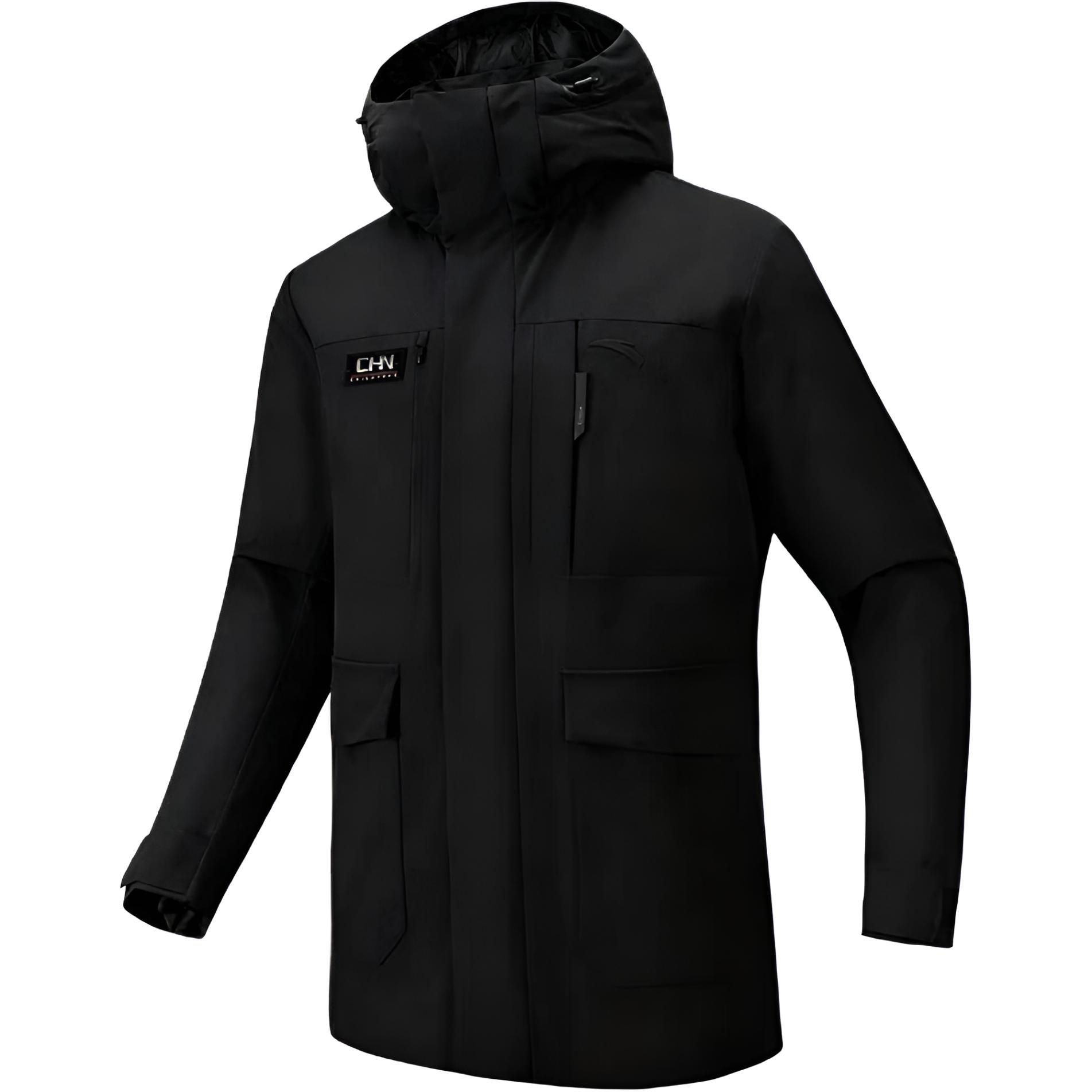 Мужская пуховая куртка средней длины Anta, черный
Мужская пуховая куртка средней длины Anta, черный