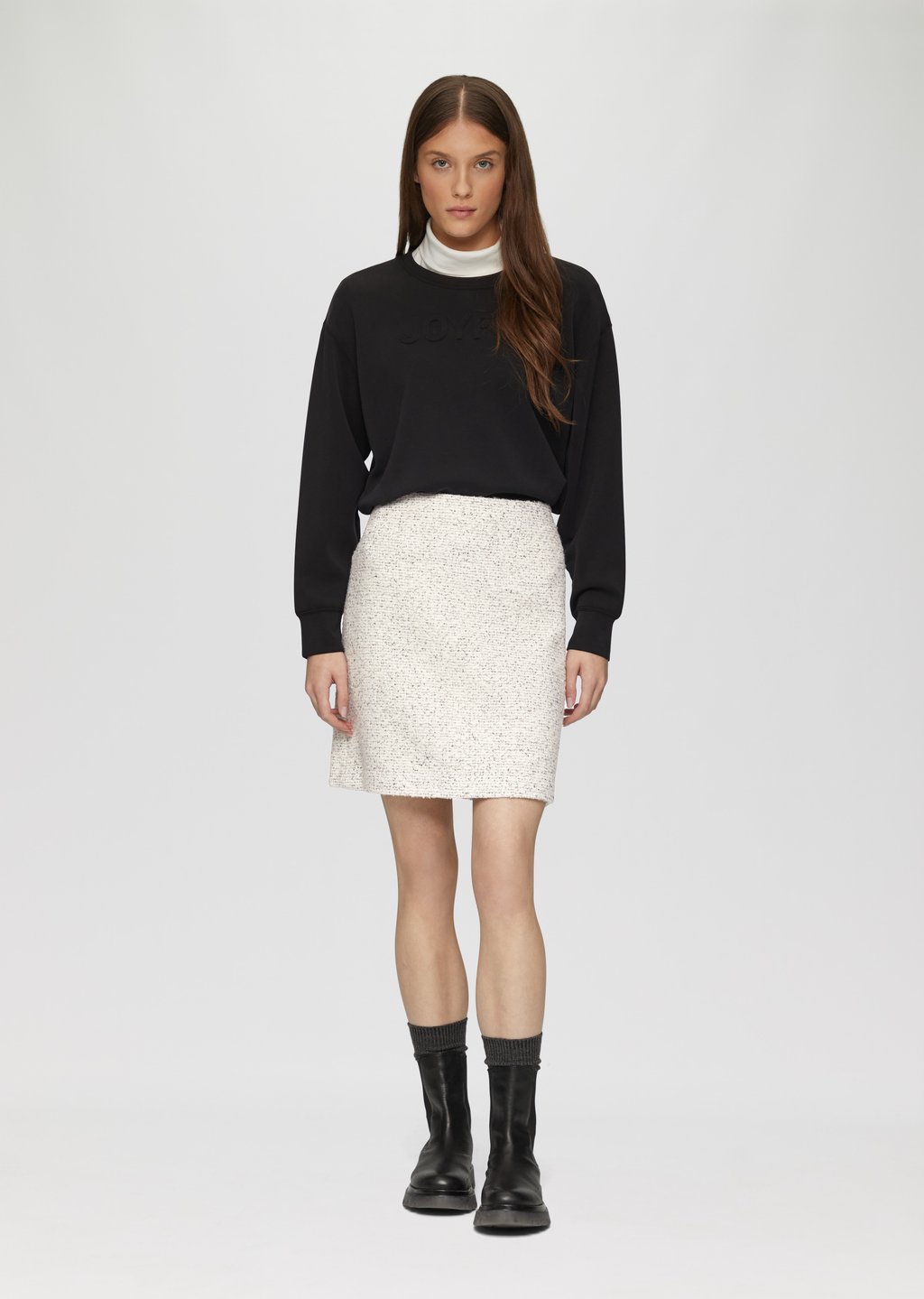 Юбка А-силуэта BOUCLÉ-ROCK s.Oliver, бежевый
Юбка А-силуэта BOUCLÉ-ROCK s.Oliver, бежевый