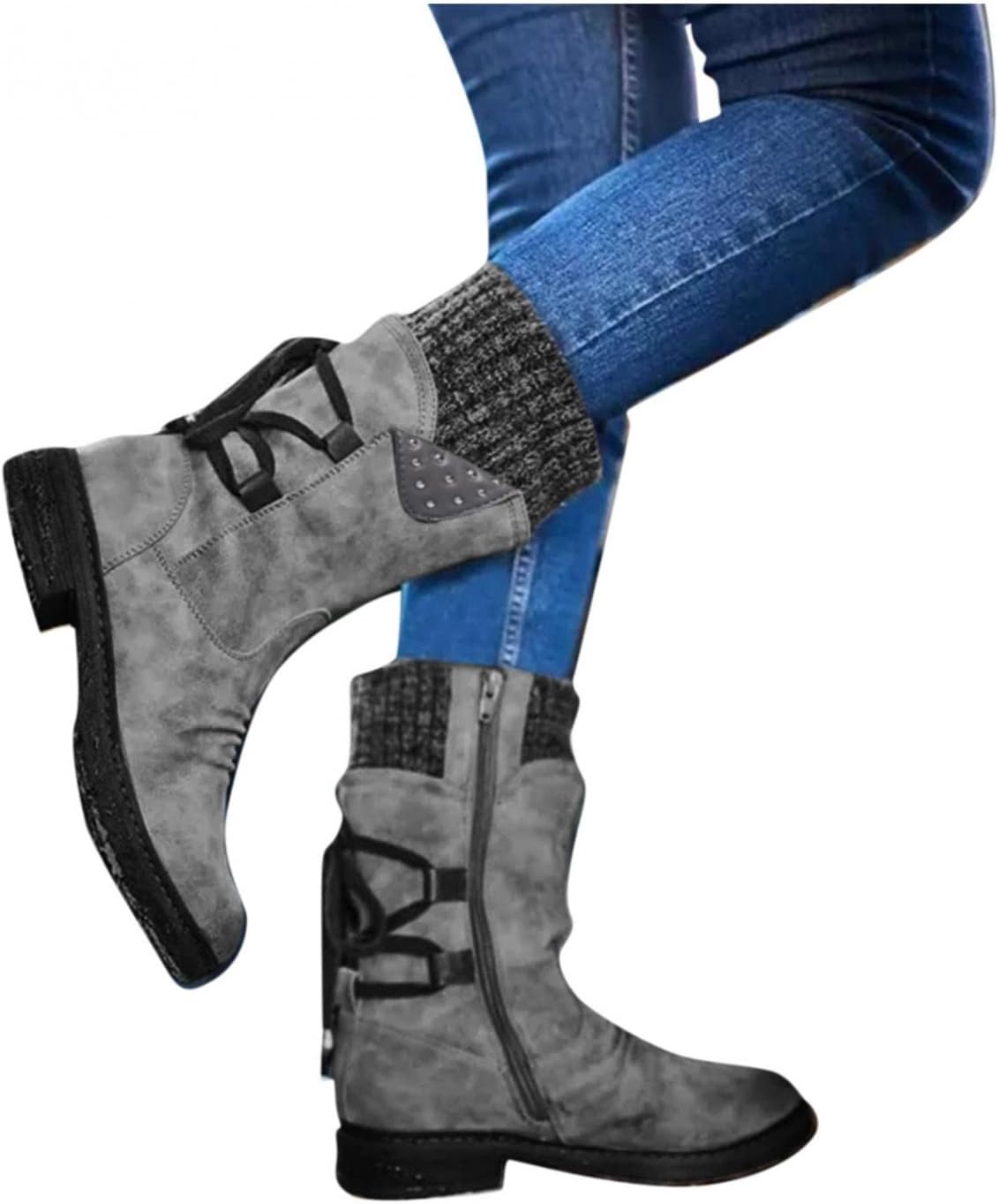 Женские и детские сапоги Hbeylia средней длины, винтажная мода, повседневные, серый
Женские и детские сапоги Hbeylia средней длины, винтажная мода, повседневные, серый