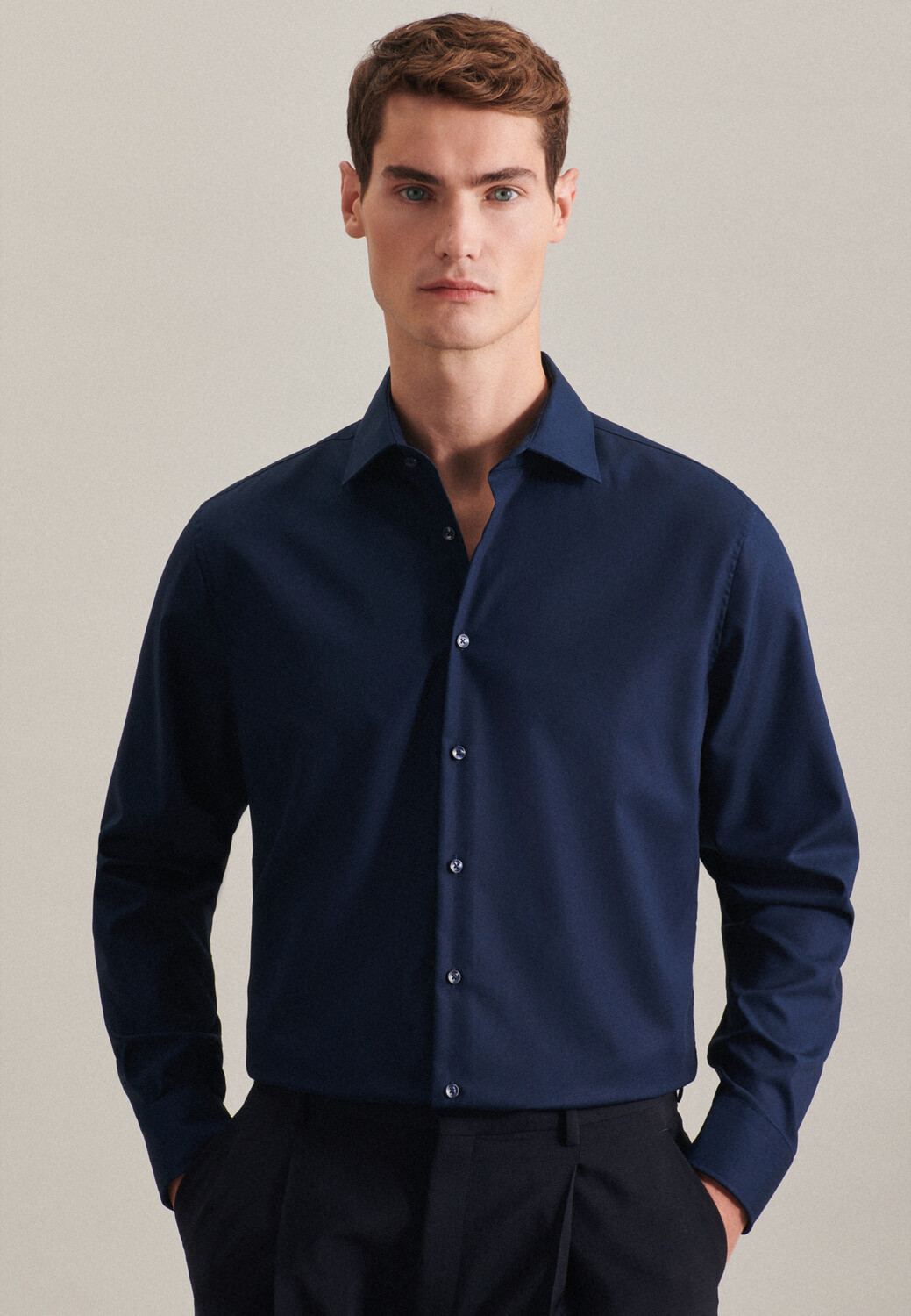 Рубашка Seidensticker Business Shaped, темно синий
Рубашка Seidensticker Business Shaped, темно синий