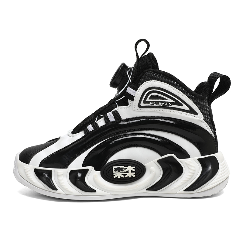 Детские баскетбольные кроссовки Mulinsen, черный/белый
Детские баскетбольные кроссовки Mulinsen, черный/белый